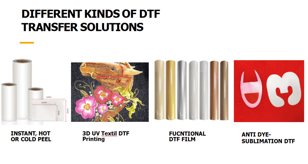 DTF PET film Types