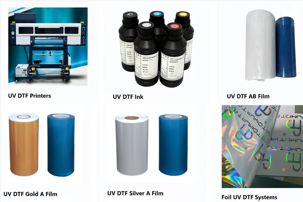 UV DTF AB film system