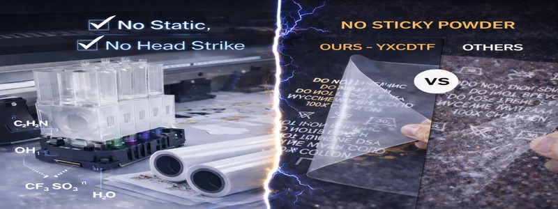 DTF Film Layer Structure Diagram