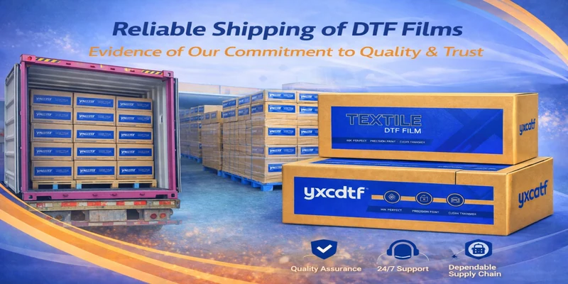 Advanced quality control laboratory with testing equipment for DTF film performance analysis