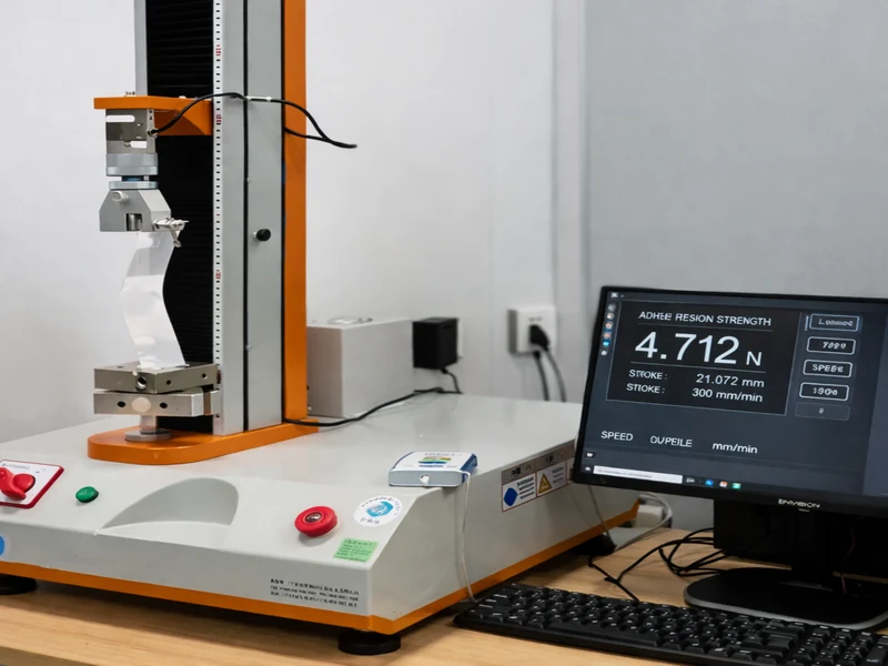 UV DTF A film adhesion and peel strength testing