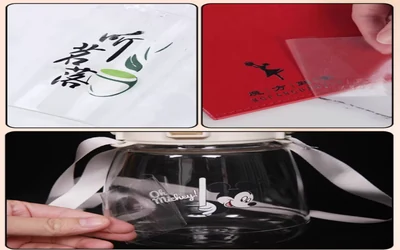 Acrylic and Glass Decoration