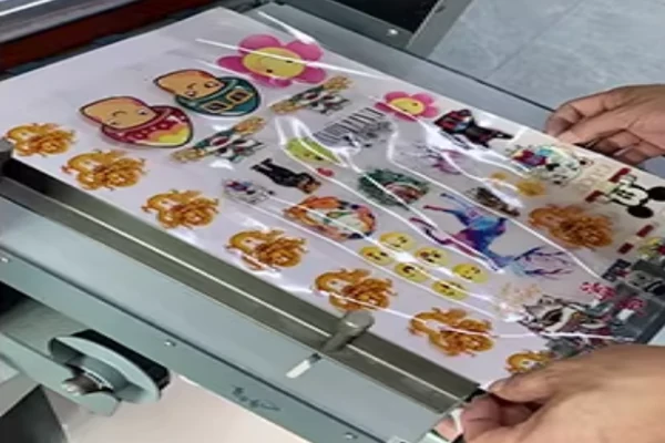 UV curing and lamination