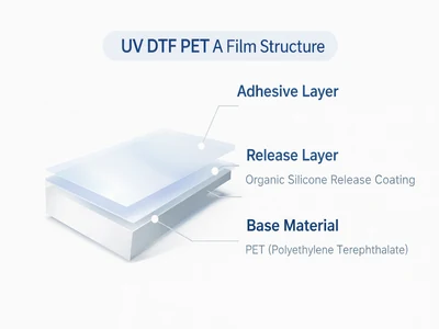 UV DTF Film Structure Diagram
